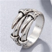 occidental style fashion retro claw temperament opening ring