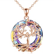 ( necklace)  emu occidental style fashion Life tree pendant brief hollow Life tree necklace