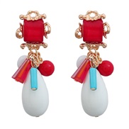 (red )Earrings occide...