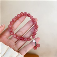 ( 1 Bracelet  redPearl )sweet woman elasticity bracelet samll lovely fashion all-Purpose personality
