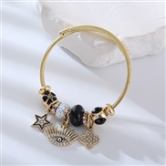 ( Eye )occidental style more Alloy bangle woman personality diamond star hanging ornaments lovers