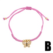 (B)occidental styleins wind fashion small fresh love butterfly bracelet samll briefbrc