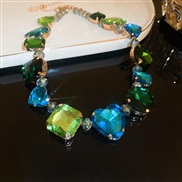 ( necklace  green)bla...