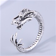 fashion retro concise opening woman ring