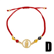 (D) occidental style samll bracelet girl student tree Shells braceletbrk
