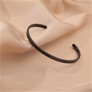 ( black) more color woman style short Word opening bangle