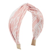 ( Pink)F small fresh wind width fashion Headband  spring summer Headband
