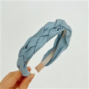 ( blue )spring summer color twisted Headband temperament Headband head