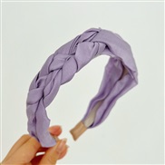 (purple )spring summer color twisted Headband temperament Headband head