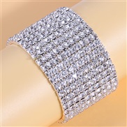fashion concise10 row diamond woman elasticity personality bracelet