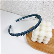 ( Navy blue) candy colors plastic Headband chain brief frosting Headband woman children
