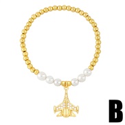 (B)occidental styleins wind Pearl bracelet samll beads elasticitybrb