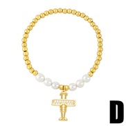 (D)occidental styleins wind Pearl bracelet samll beads elasticitybrb