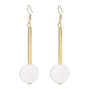 ( white)E wind sweet earrings  creative Earring temperament woman plates Earring