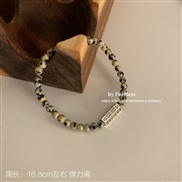 (6  Bracelet  Black  white)new medium retro beads bracelet woman samll Chinese style lovers retro