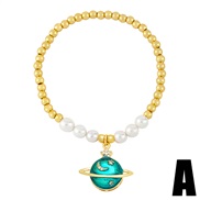 (A)occidental style summer Pearl beads bracelet womanins wind samllbrb
