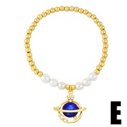 (E)occidental style summer Pearl beads bracelet womanins wind samllbrb