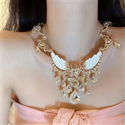 ~ temperament high samll butterfly necklace  personality all-Purpose clavicle chain