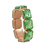 ( green)occidental style bracelet glass diamond fully-jewelled woman exaggerating trend punk windbracelet
