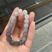 ( gray Bracelet11*12) imitate surround gradual change color student glass watch-face beads bracelet