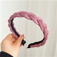( Pink )high Headband woman temperament Headband brief cortex