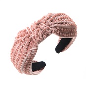 Headband  Korean styleins wind velvet Cloth pure handmade beads Headband width Headband