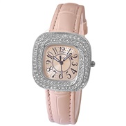 ( Pink) clover Bracelets watch lady damond fashon quartz watch-face