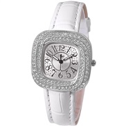( white) clover Bracelets watch lady damond fashon quartz watch-face