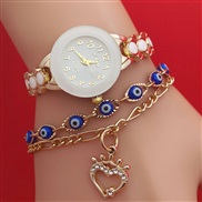 (Gold++)fashon trend Bracelets watch woman student quartz watch-face dgt bref cat temperament watch woman