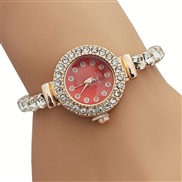 ( red) watch Bracelets fashon trend woman watch-face damond wrst-watches quartz watch-face woman watch