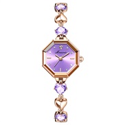(purple) lady watch woman watch-face Bracelets love style quartz watch-face