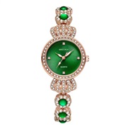 ( green) watch fashion lady watch woman watch-face quartz watch-face