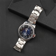 fashion brief man wrist-watches Business trend big dial quartz watch-face