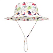 (M (52-54) head circumference)( red)child hat spring summer occidental style sun hat man woman draughty Sandy beach Buc