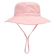 (XS(44-46) head circumference)( Pink)child hat spring summer occidental style sun hat man woman draughty Sandy beach Bu