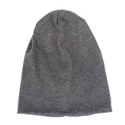 (  Dark grey)occidental style cotton all-Purpose hedging loose and comfortable hat child leisure boy girl Autumn and Wi