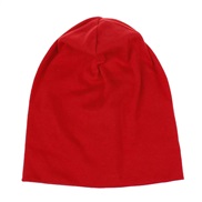 (  red)occidental style cotton all-Purpose hedging loose and comfortable hat child leisure boy girl Autumn and Winter