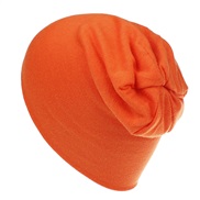 ( orange)occidental style cotton all-Purpose hedging loose and comfortable hat child leisure boy girl Autumn and Winter