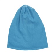 (  blue )occidental style cotton all-Purpose hedging loose and comfortable hat child leisure boy girl Autumn and Winter