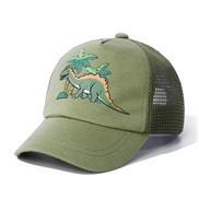 (L2-5 years old)( Army green)child baseball cap  man woman print sunscreen sun hat Outdoor leisure cap