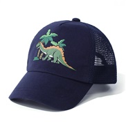(L2-5 years old)( Navy blue)child baseball cap  man woman print sunscreen sun hat Outdoor leisure cap