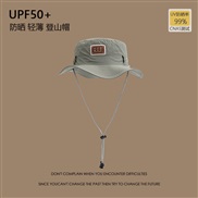 ( one size56-58cm)( Army green)Outdoor Shade woman style summer thin style Cowboy Bucket hat man sun hat