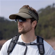 ( Army green)summer ultraviolet-proof man outdoor sports Shade sunscreen hat