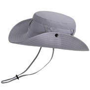 ( gray)summer big sunscreen sun hat spring autumn man woman Outdoor sun hat draughty all-Purpose Bucket hat