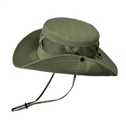 ( Army green)summer big draughty Shade Bucket hat man spring autumn sunscreen sun hat Outdoor hat