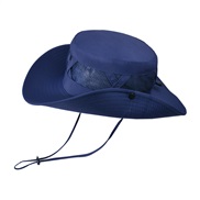 ( Navy blue)summer big draughty Shade Bucket hat man spring autumn sunscreen sun hat Outdoor hat