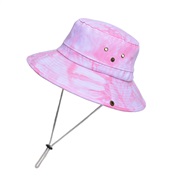 ( Pink)summer sunscreen sun hat big Bucket hat Outdoor Outing hat woman fashion sun hat