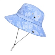 ( blue )summer sunscreen sun hat big Bucket hat Outdoor Outing hat woman fashion sun hat