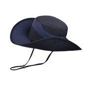 ( Navy blue) Bucket hat spring summer Outdoor sunscreen sun hat man big hat woman