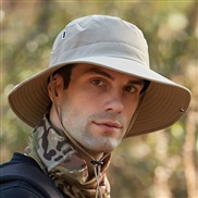 (56-60 one size Adjustable)(  Beige)sunscreen man sunscreen hat man summer sun hat ultraviolet-proof sun hat
